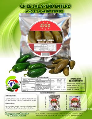 chile jalapeo entero.